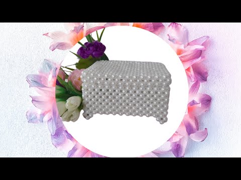 Видео: шкатулка из бусина##ручная_работа ##handmade ##