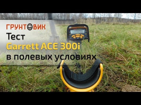 Видео: Тест Garrett ACE 300i в полевых условиях