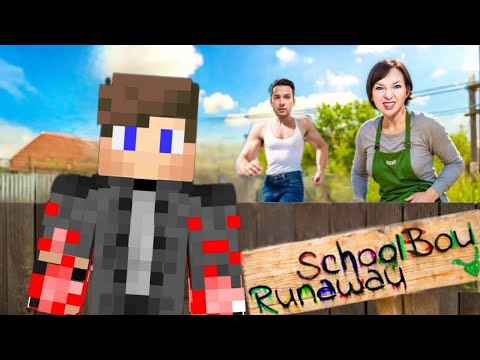 Видео: СБЕЖАЛ ЧЕРЕЗ ЗАБОР ОТ ЗЛЫХ РОДИТЕЛЕЙ В SCHOOLBOY RUNAWAY В МАЙНКРАФТ!