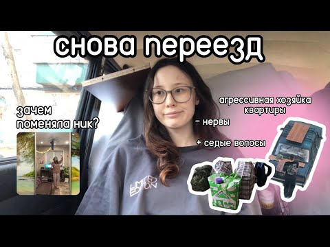 Видео: как я получила +100 седых волос, пока переезжала? ★ vlog 4