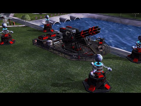 Видео: RUS + Tremor AGAS против 3 China - Command & Conquer Generals Rise of The Reds