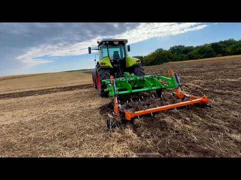 Видео: Зрихлювач чи плуг❓трактор аж пищіть,але тягне💪зрихлювач АРК ГРА 2,5 В роботі