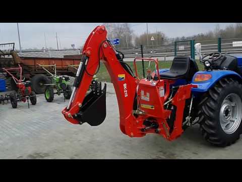 Видео: Купить Экскаватор BK-215 на трактор minitrak.com.ua