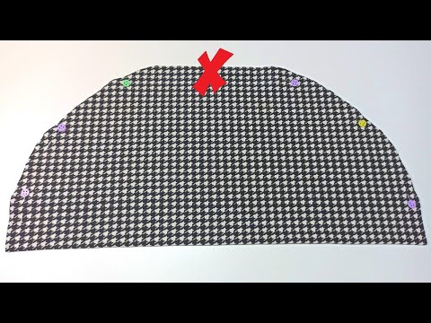 Видео: 🔥 ОЧЕНЬ ПРОСТОЕ ИЗГОТОВЛЕНИЕ КРЫШКИ | Как сшить кость? | Модели тюрбан-кости