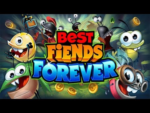 Видео: Best Fiends Forever прохождение #1 Гром Гора и Зелёные Поляны