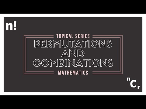 Видео: ВСЁ о перестановках и сочетаниях | Тематическая серия по математике уровня A (2024)