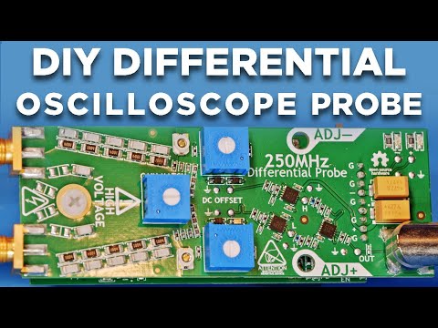 Видео: Как сделать самодельный дифференциальный осциллографический пробник