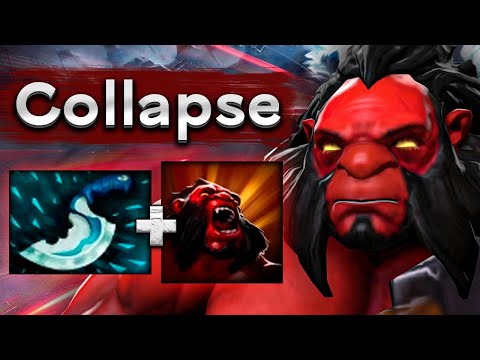 Видео: Спириты вылетели с Интернешнла, Коллапс на Аксе - Collapse Axe 7.37 DOTA 2