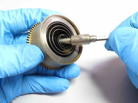 Видео: 006 Часовые пружины для начинающих