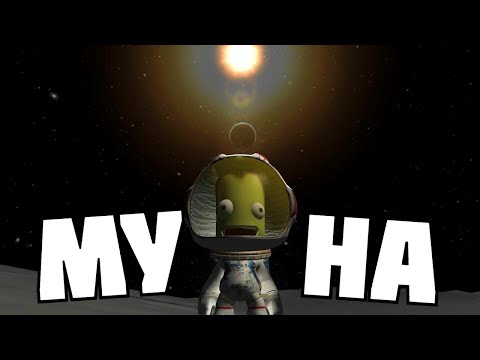 Видео: ПЕРВАЯ ВЫСАДКА НА МУНУ ! | Kerbal Space Program | # 8