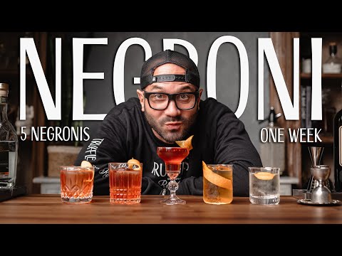 Видео: Пять коктейлей «Негрони», которые вам ОБЯЗАТЕЛЬНО стоит попробовать на этой неделе «Негрони»!