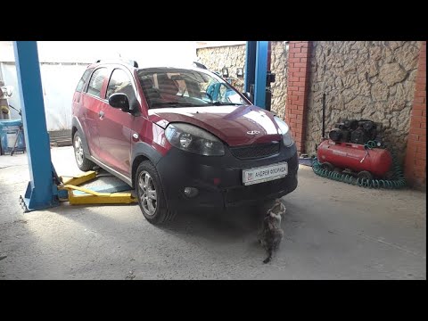 Видео: Переборка коробки передач МКПП на Chery indiS 1,3  Чери Индис  2012  1часть