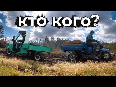 Видео: Какой мотор лучше? | Муравей С ДВИГАТЕЛЕМ ОТ МОТОБЛОКА против стандартного мотороллера