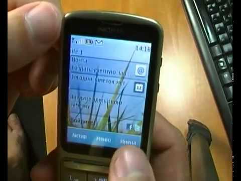 Видео: Nokia C3-01: Видеообзор