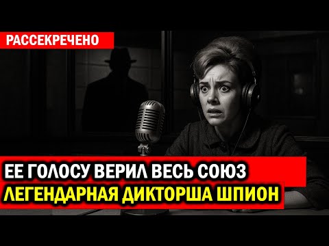 Видео: Её голосу верил весь Союз. Но ночами она передавала шифры для Запада, рискуя всем ради правды