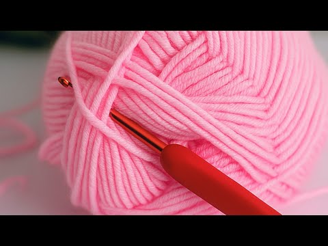 Видео: Ух ты🌟 Вы обязательно должны увидеть этот красивый рельефный узор, связанный крючком.