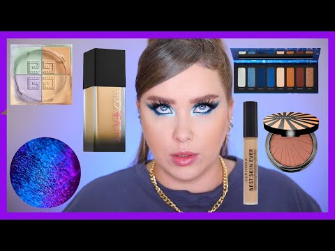 Видео: ВСЁ ЛИЦО ПЕРВЫХ ВПЕЧАТЛЕНИЙ I Huda Beauty, Sephora, Givenchy