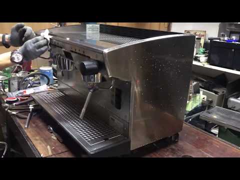 Видео: Ремонт реставрация Rancilio class 8