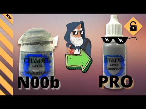 Видео: ПЕРЕЛИВАЕМ краски CITADEL в БУТЫЛОЧКИ | #warhammer #aos #warhammer40k