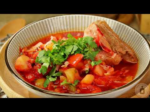 Видео: Наваристый, яркий, с огоньком! БОРЩ НА СВИНЫХ РЁБРАХ С БОЛГАРСКИМ ПЕРЦЕМ И ЧИЛИ