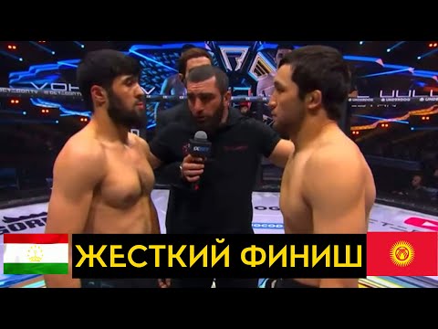 Видео: Жаңы беттеш: Кыргыз жигит тажик мушкерин тех нокаут менен утту! Абузар Исраил уулу - Шахриер Вохидов