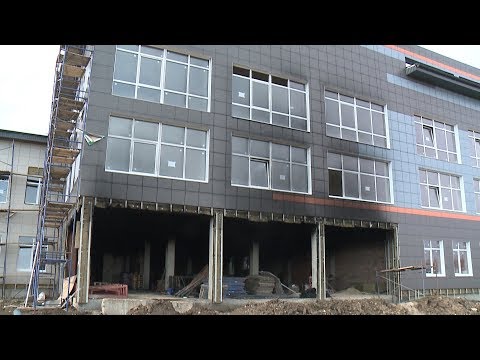 Видео: В недостроенной школе вМихайловске произошел пожар