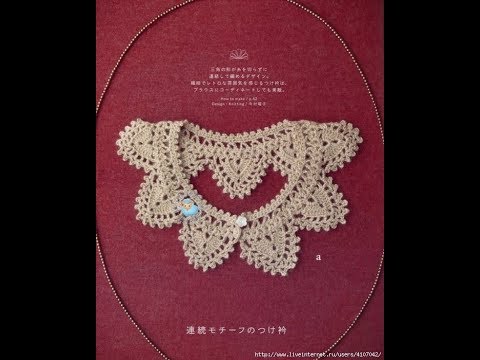 Видео: Как связать воротничок крючком. мк.