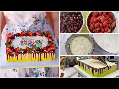 Видео: Кондитерский VLOG: Не взбились СЛИВКИ🥛/ Угощения для ВЫПУСКНИКОВ🧁/ Готовим торт ВМЕСТЕ💖/ Мама Вика