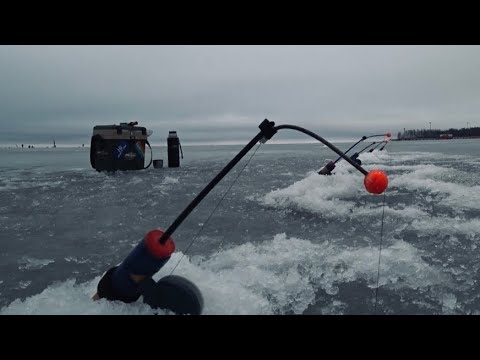 Видео: Ловля Корюшки. Вистино. Финский Залив.