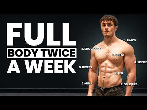 Видео: Полное тело дважды в неделю: как мужчины старше 40 лет быстро накачиваются