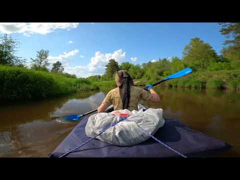 Видео: Сплав по реке Рессета.