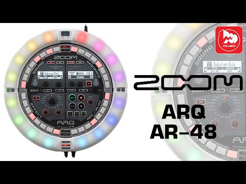 Видео: Драм-машина ZOOM ARQ AR-48 (секвенсор, синтезатор, лупер, MIDI-контроллер)