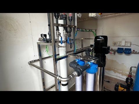 Видео: УСТАНОВКА И ЗАПУСК промышленного осмоса RO-HW2: подключение и настройка
