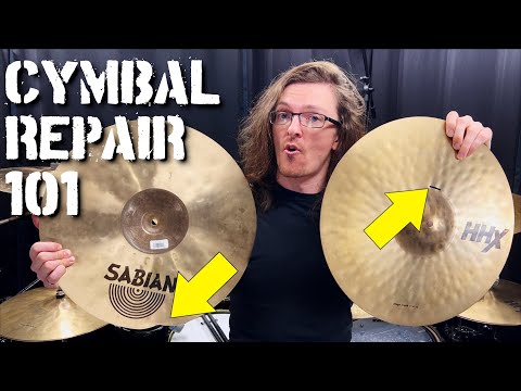 Видео: Как починить треснувшие тарелки | MBDrums
