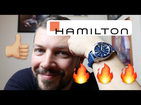 Видео: Почему я люблю часы Hamilton. История бренда. Обзор Khaki Navy Scuba Auto H82345341