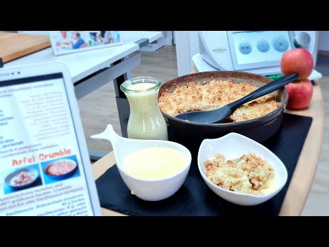 Видео: Яблоки  со штрозельной крошкой (Crumble)