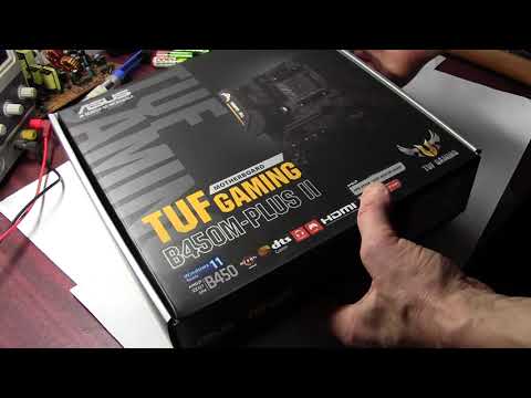 Видео: Купил плату для сборки Компьютера Asus TUF gaming b450m-Plus-2 на сокете AM-4