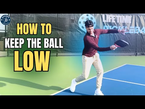 Видео: Как удерживать мяч низко в пиклболе: удары, возвраты, проходы и удары с лёта