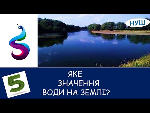 Видео: Яке значення води на Землі?