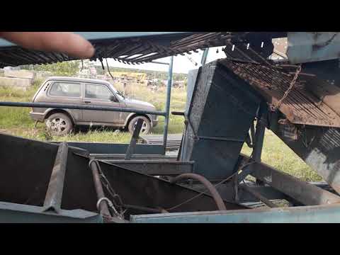 Видео: ремонт картофелеуборочного комбайна анна Z644, Отзыв о картофелеуборочном комбайне Анна Z644