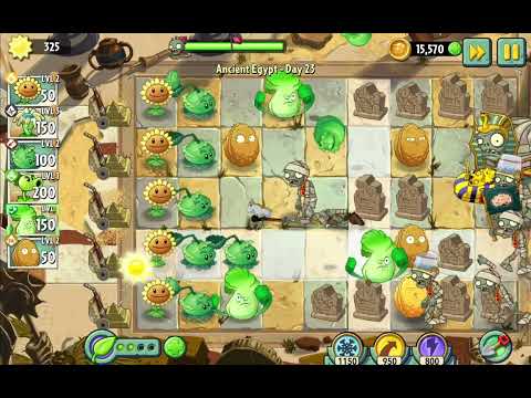 Видео: Plants vs. Zombies 2 — Прохождение игры, часть 9 — Финал Древнего Египта
