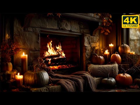 Видео: 🍂 Уютный осенний домик | Расслабляющее потрескивание камина и нежная осенняя атмосфера