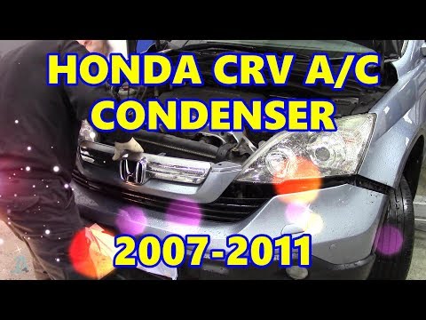 Видео: Конденсатор воздуха Honda CRV 2007-2011