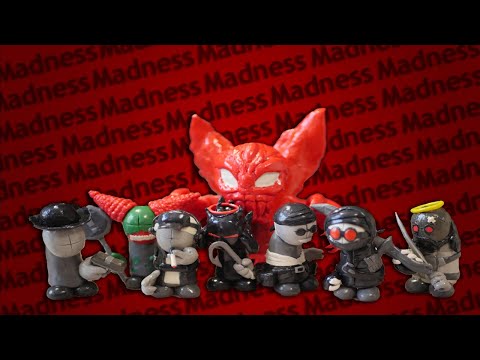 Видео: Обзор Фигурок Madness combat Из Пластилина