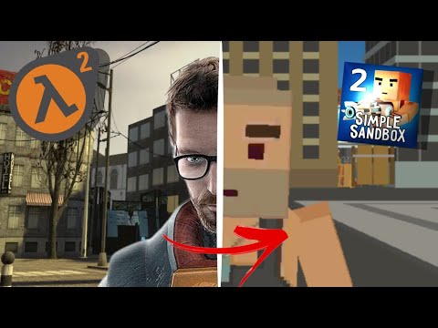 Видео: Я ВОССОЗДАЛ HALF-LIFE 2 в SIMPLE SANDBOX 2