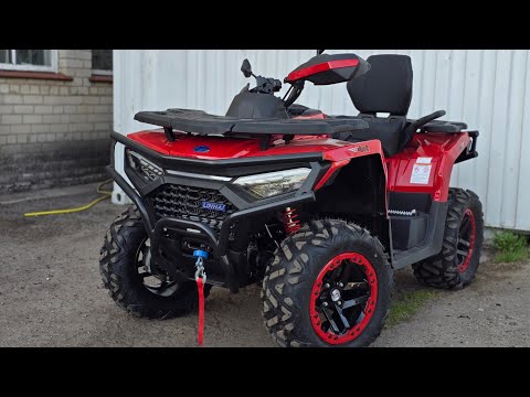 Видео: Вбивця квадроцикла CfMoto 625 - Linhai V650 LandForce комплектація стандарт
