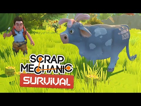 Видео: Скрап Механик Выживание. Часть 1 | Вместе веселей! (Scrap Mechanic Survival)