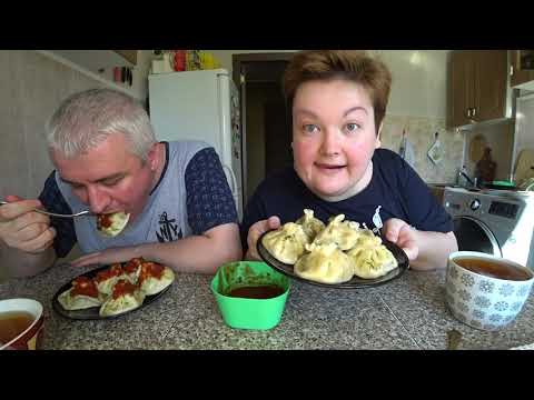 Видео: Как пережить ПОХМЕЛЬЕ 🤪 Поправляем здоровье ХИНКАЛИ и Пирогом 😋 Мукбанг