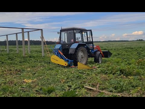 Видео: Строительство фермы для коров. Покупка роторной косы крн 2.1 Чебоксары