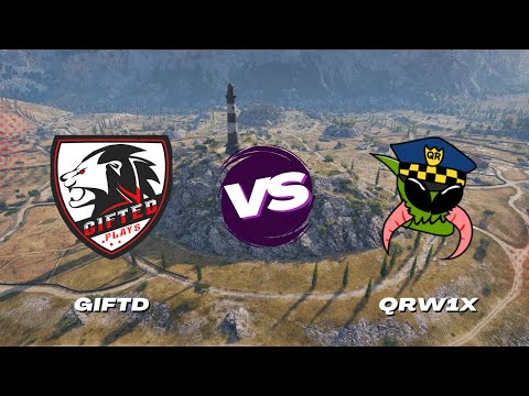 Видео: World of Tanks Advance GIFTD против QRW1X #676